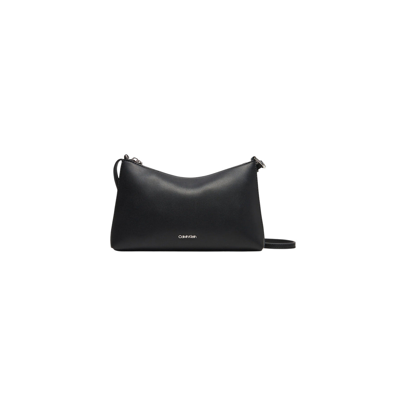 Calvin Klein Women's Black Handbag - Zippered Bag with Internal Pockets