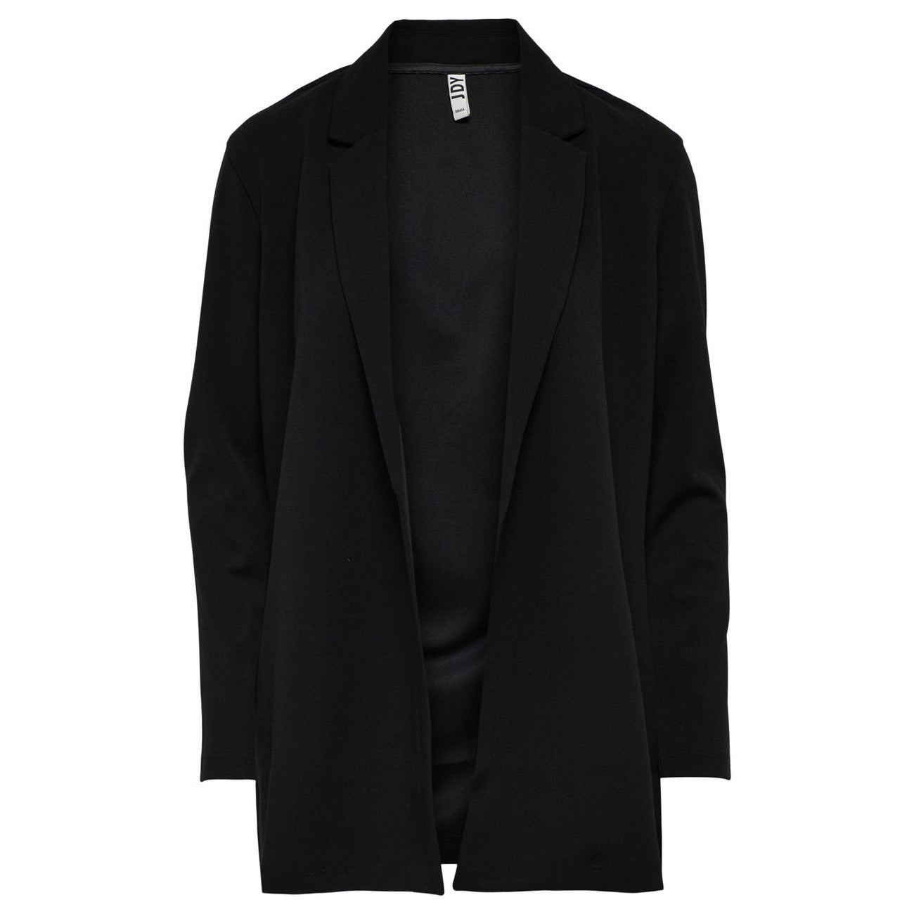 Jacqueline De Yong Giacca Donna Nero Monocromo Maniche Lunghe Colletto Bavero Poliestere 95% Elastan 5% Autunno Inverno 15180572