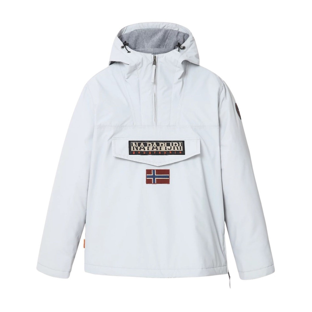 Napapijri Giacca Anorak Rainforest Uomo Grigio Chiaro WH7