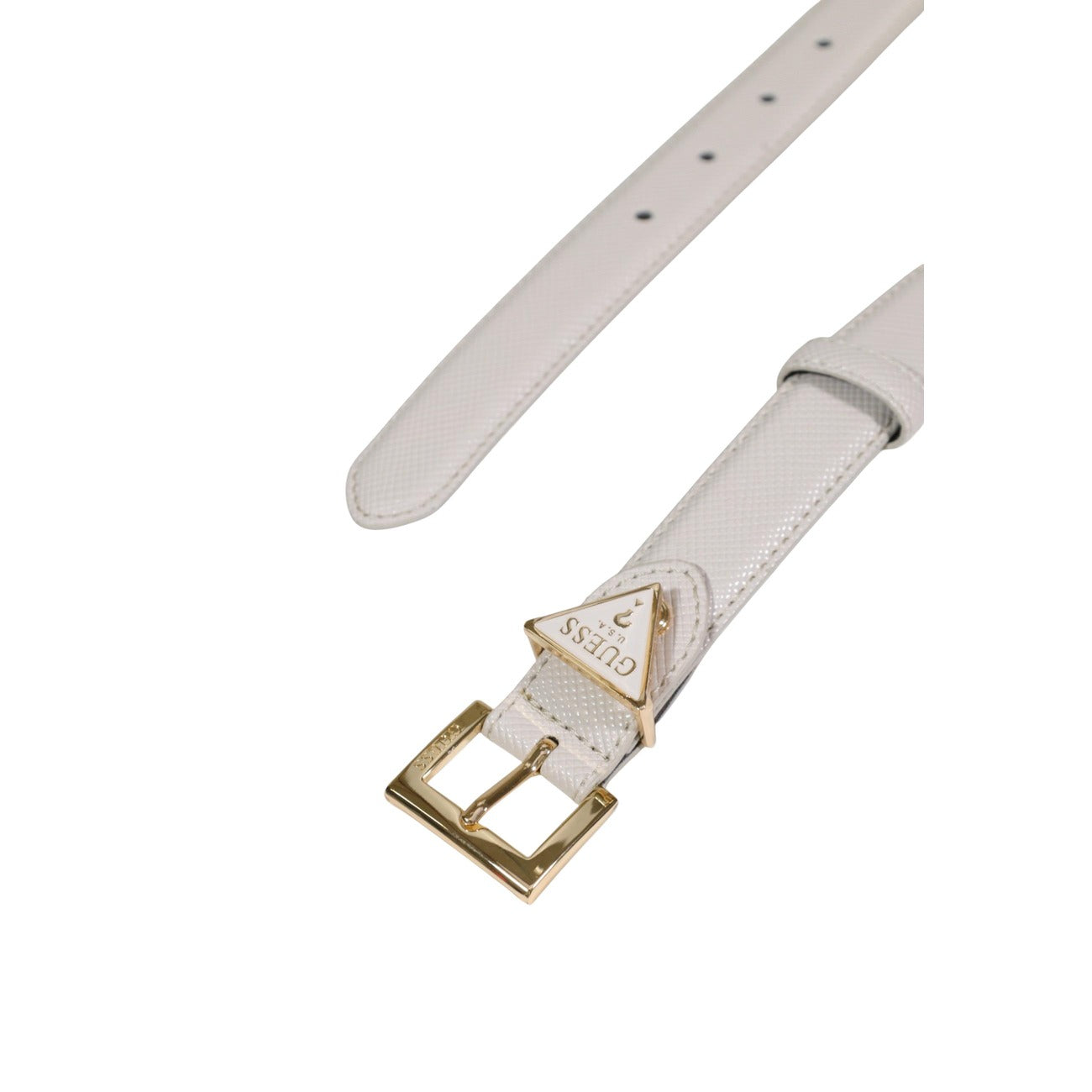 Cintura Guess Noelle II; Altezza 25 mm. Fibbia metallica logata, regolabile, finitura liscia. Accessorio donna elegante e versatile