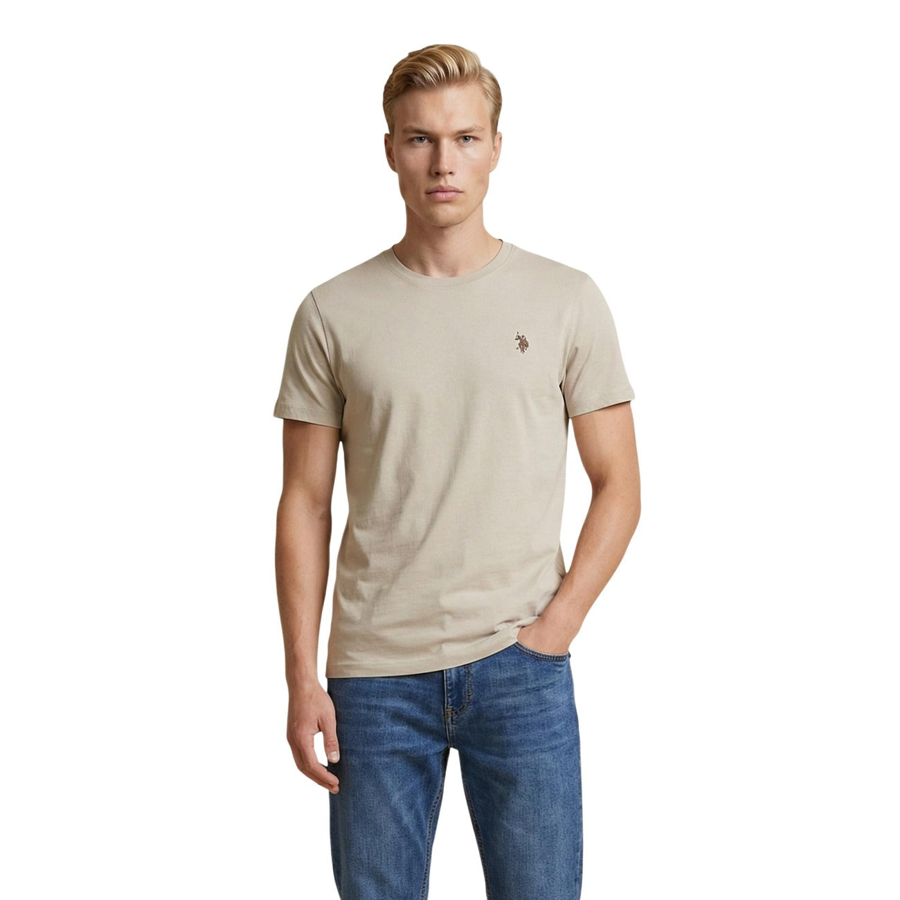 U.s. Polo Assn. T-Shirt MICK-BASIC maniche corte Uomo US43 154015