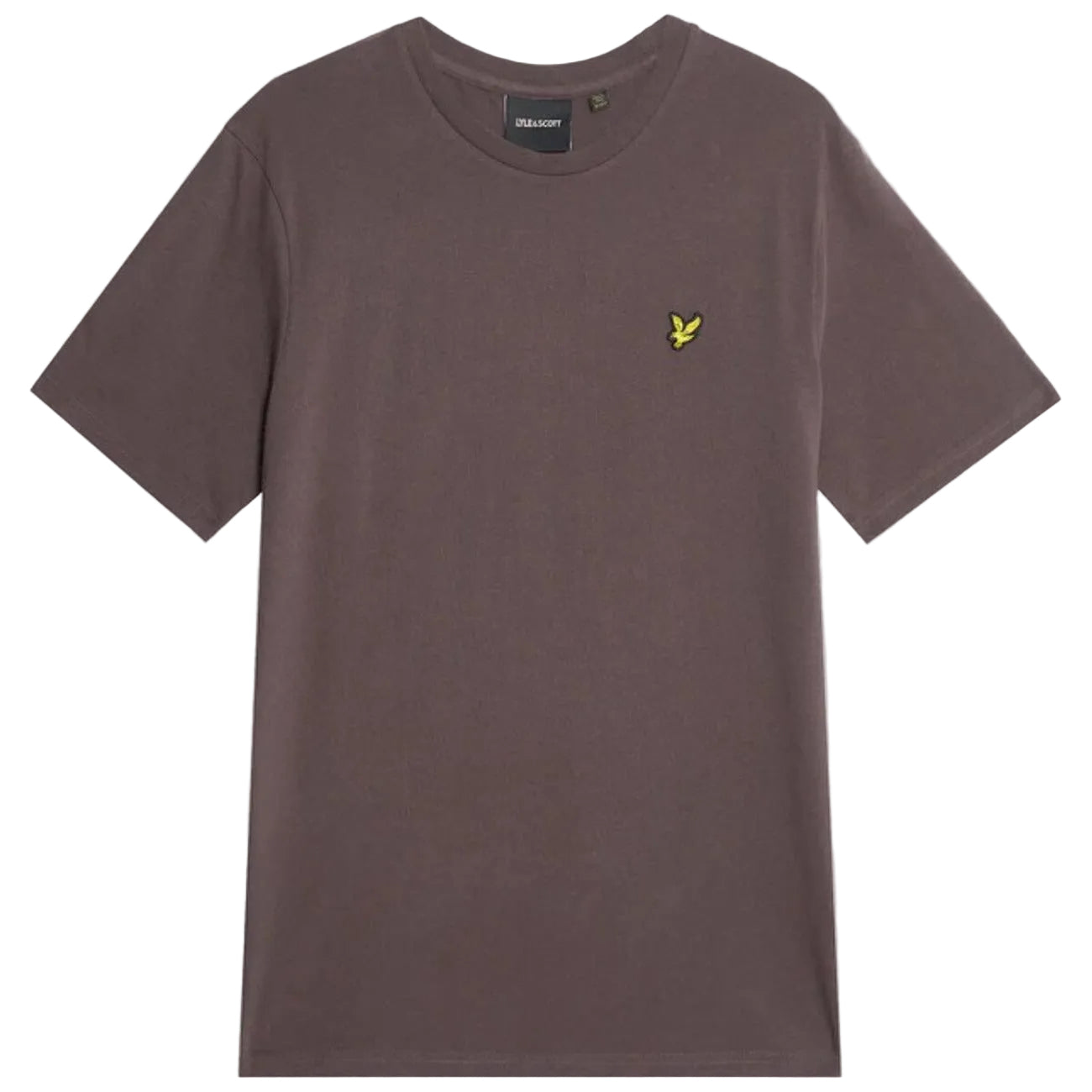 Lyle & Scott T-Shirt Uomo Marrone Manica Corta Scollo Tondo 100% Cotone Autunno/Inverno TS400VOG