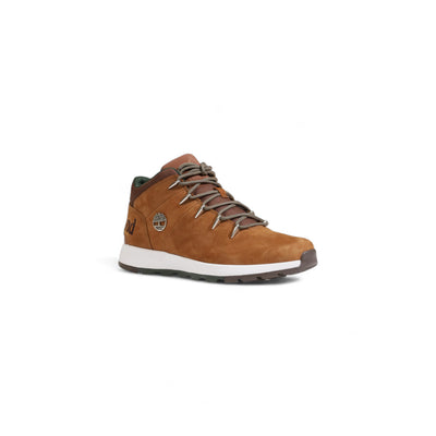 Timberland Sneakers Uomo Marroni TB0A25DCF13 - Scarpe Pelle Tessuto