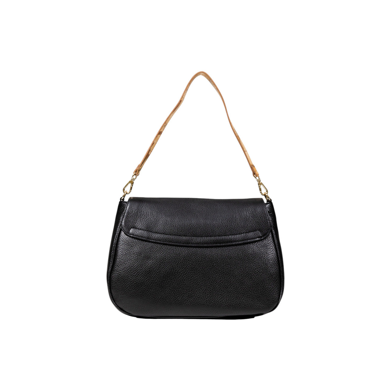 Alviero Martini Prima Classe Borsa Donna Nero Bottoni Automatici Tasca Interna Pelle Poliuretano L LD54 M630