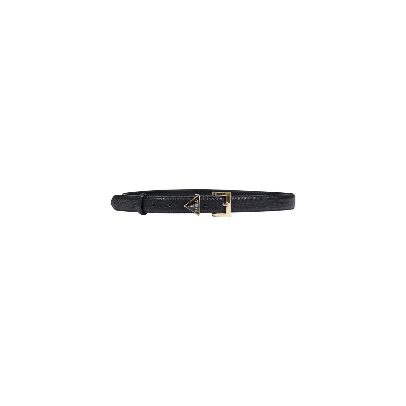 Cintura Guess Noelle II; Altezza 25 mm. Fibbia metallica logata, regolabile, finitura liscia. Accessorio donna elegante e versatile Colore nero 