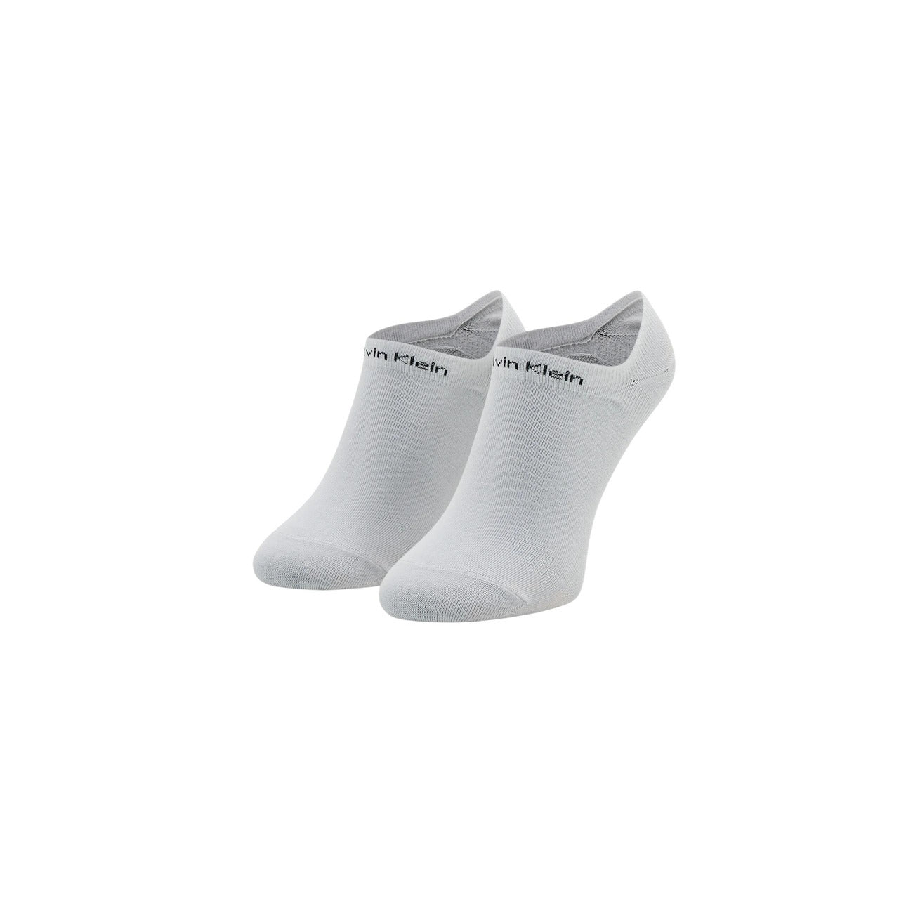 Calze Donna Calvin Klein Jeans 2P Sneaker Gripper; Bianco. 62% Poliestere, 35% Poliammide, 3% Elastam. Sistema antiscivolo sul tallone, invisibili, traspiranti. Confezione da 2 paia.