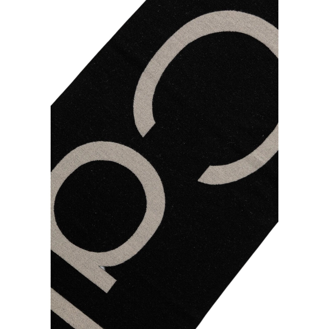 Calvin Klein Sciarpa Donna Nera Stampa - Sciarpa Acrilico Lana Poliammide Poliestere 200x40x0.5cm