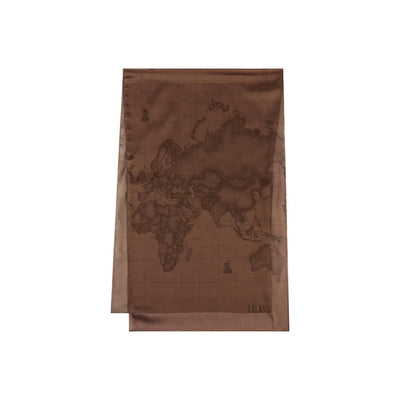 Alviero Martini Prima Classe Sciarpa Donna Rosa con Stampa Geo - Sciarpa 150x48cm Autunno Inverno