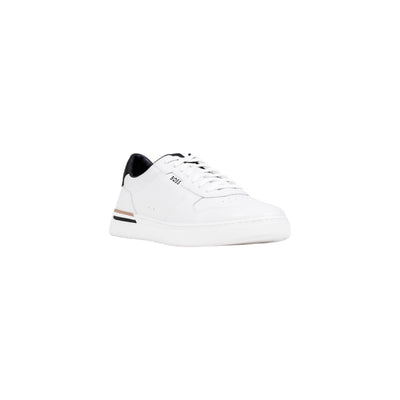 Boss Sneakers Uomo Bianche con Lacci - Sneakers Pelle
