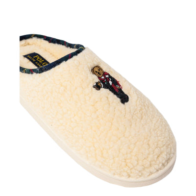 Ralph Lauren Pantofole Donna Beige Cotone 50% Autunno Inverno RF103285