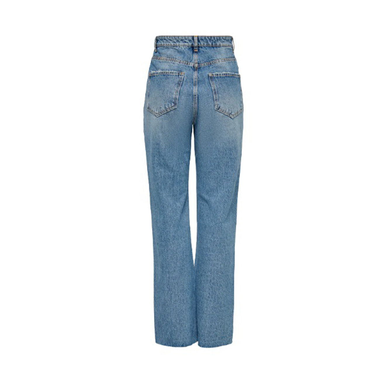 Only Jeans Donna Blu con Zip Bottone Tasche Anteriori Posteriori in Cotone 100% Autunno/Inverno 15315031