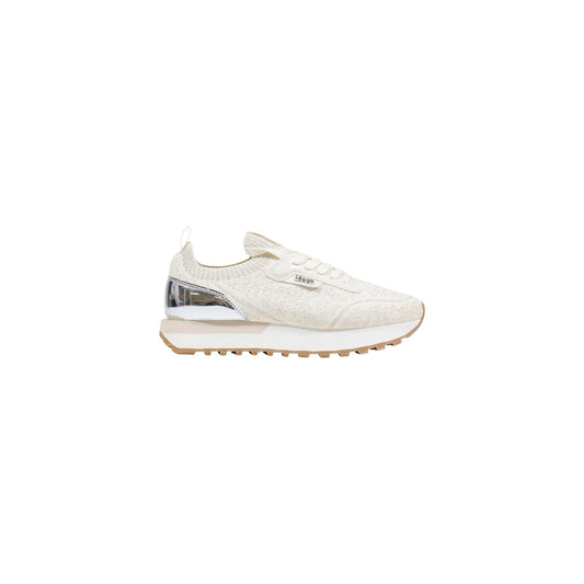 Liu Jo Sneakers EVELYN 916 avorio con lacci Donna - vista laterale 