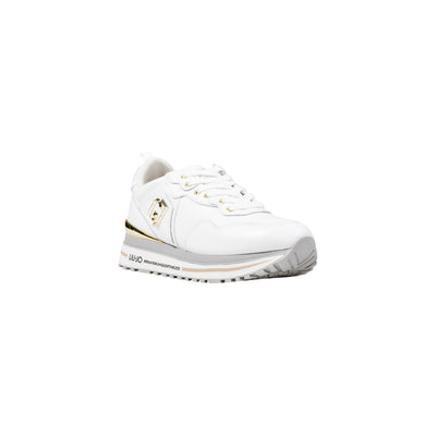 Liu Jo Sneakers Donna Bianche con Lacci - Sneakers Ecopelle Basse Sportive