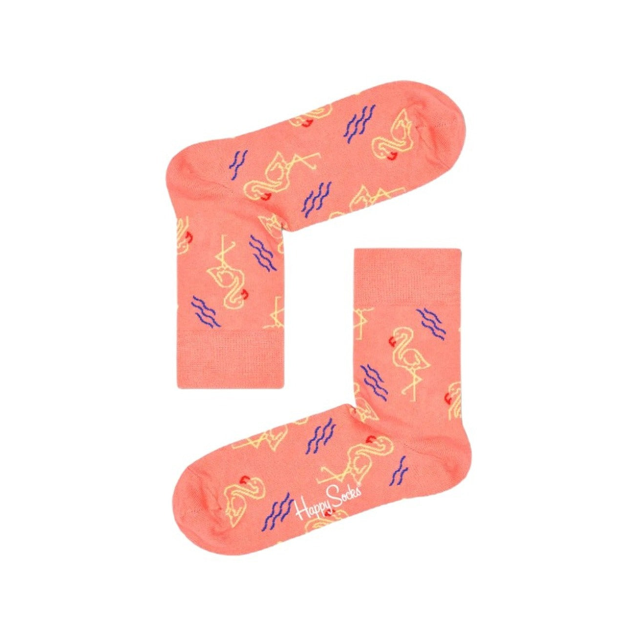 Happy Socks Calze Donna Rosa Cotone 86% Poliammide 12% Elastan 2% Primavera Estate FAM13