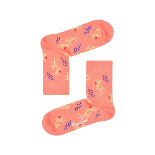 Happy Socks Calze Donna Rosa Cotone 86% Poliammide 12% Elastan 2% Primavera Estate FAM13