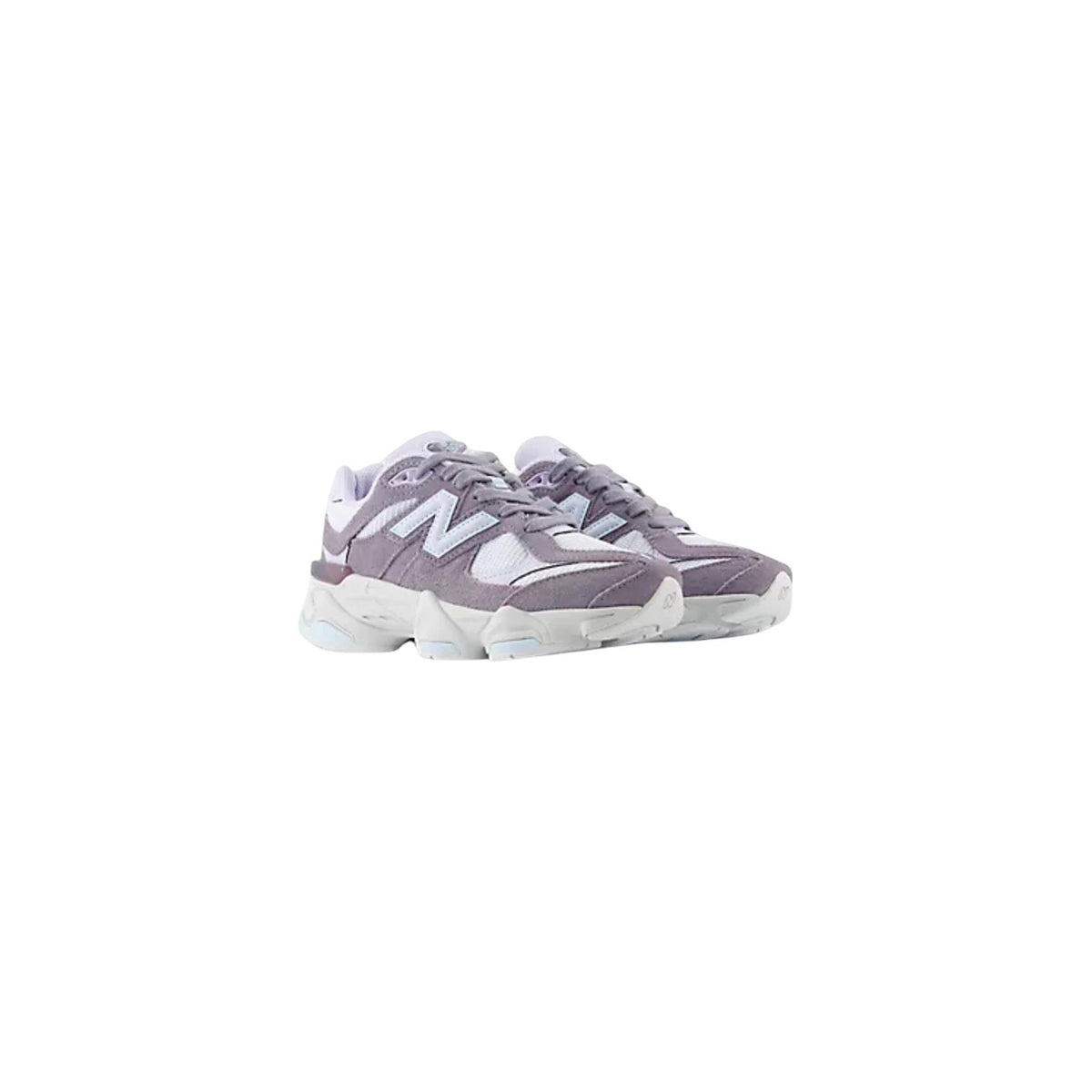 Sneakers donna New Balance 9060 – Scarpe sportive viola e grigie in camoscio G9060749.