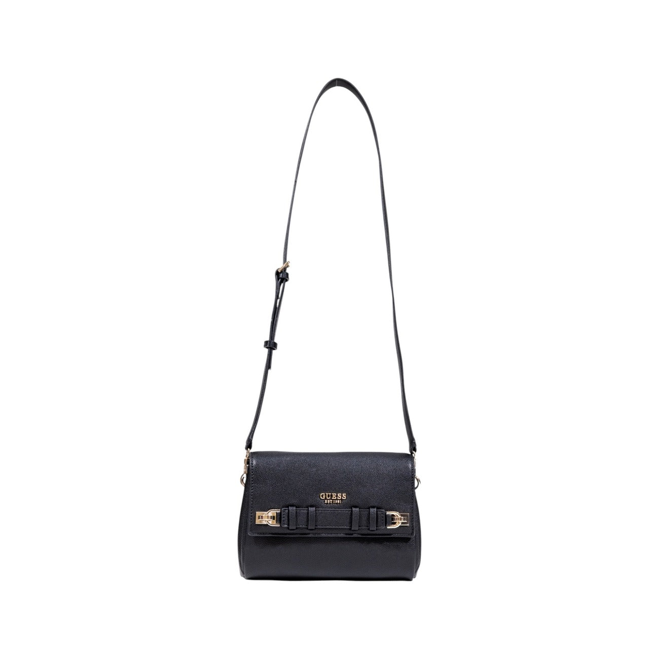 Guess Borsa Donna Rossa a Tracolla - Borsa con Bottone e Tasche Interne Esterne 25x20x5cm
