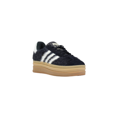 Adidas Originals Gazelle Sneakers Donna Nere in Pelle - Scarpe Sportive con Lacci