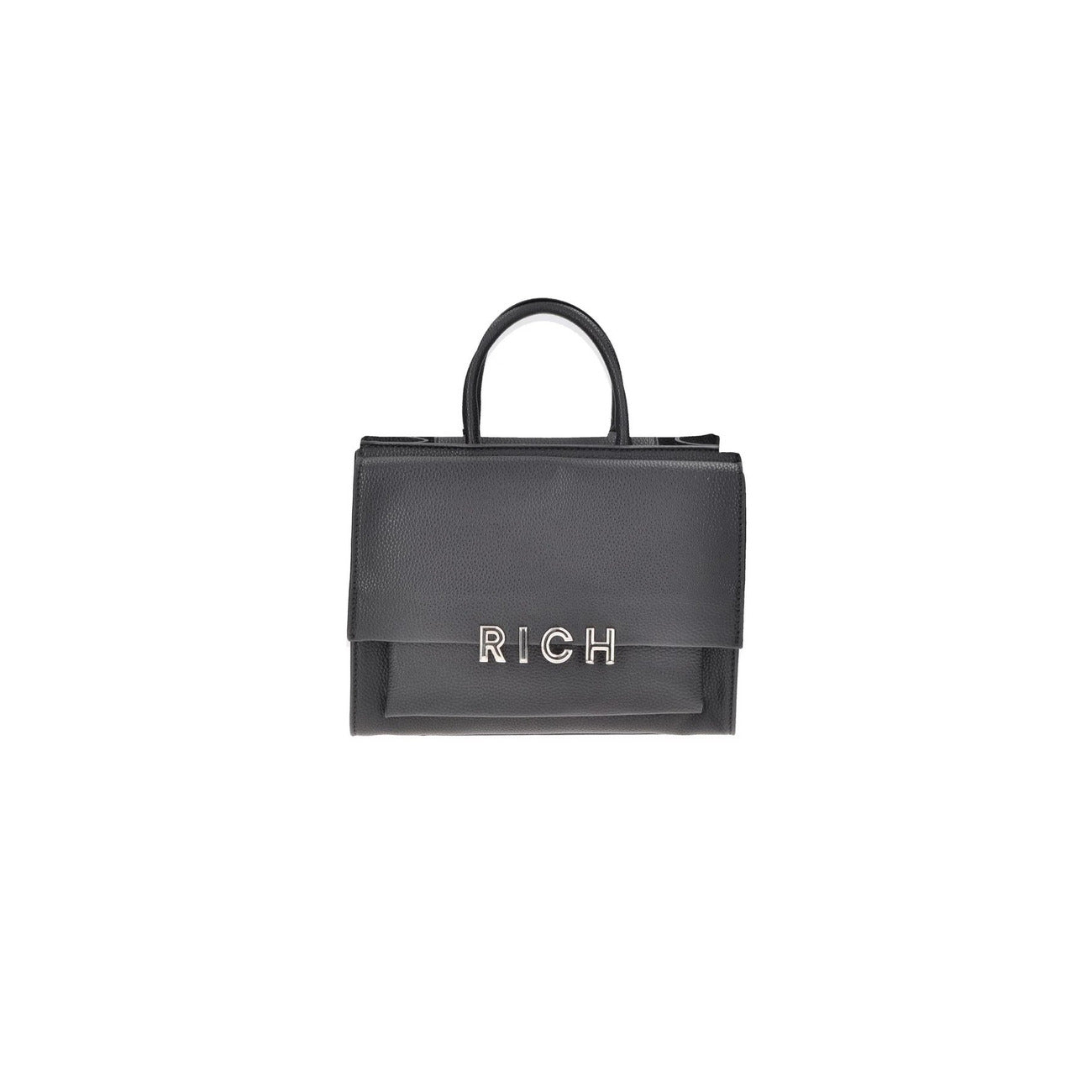 Richmond Women's Black Shoulder Bag - Elegant Italian Style