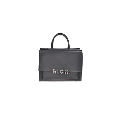 Richmond Women's Black Shoulder Bag - Elegant Italian Style