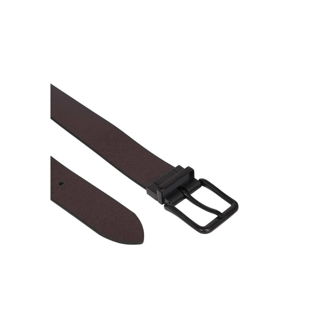 Calvin Klein Cintura Uomo Nero Fibbia Pelle 100% Autunno Inverno K50K512070