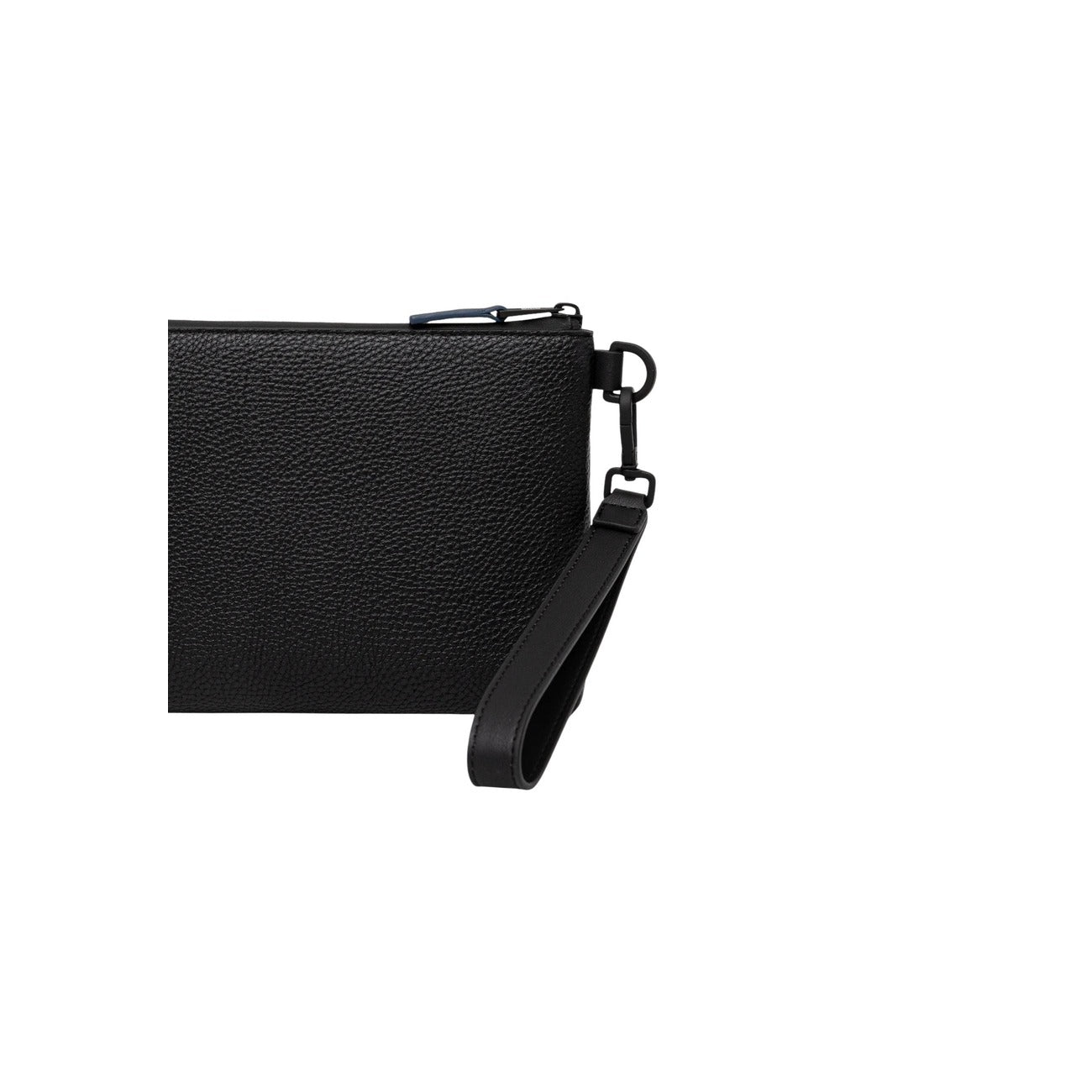 Pochette nera da uomo Tommy Hilfiger TH MODERN POUCH. Realizzato interamente in poliuretano di alta qualità. Vista retro