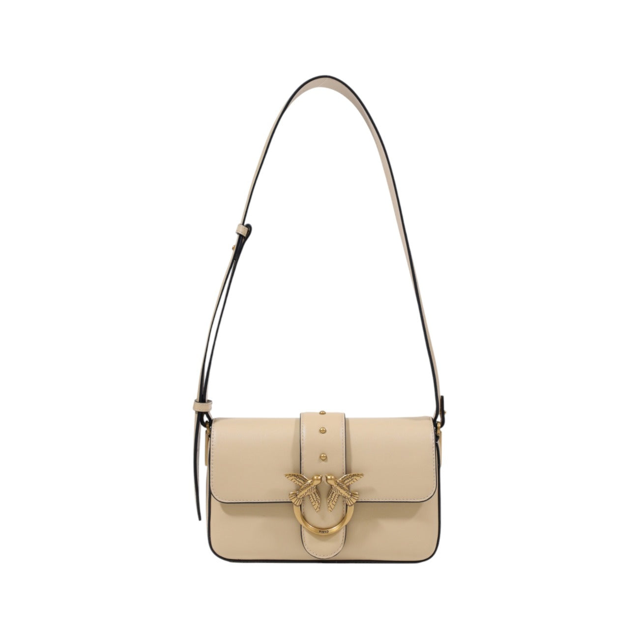Borsa a Tracolla Donna Pinko Beige - Stile Italiano Glamour