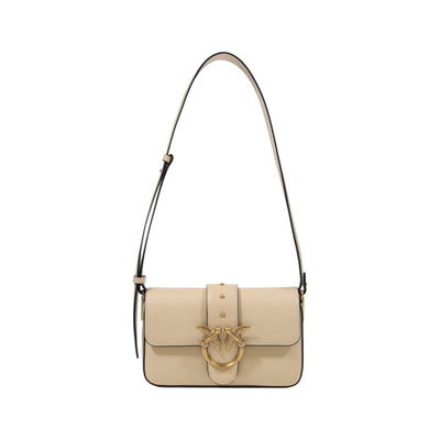 Borsa a Tracolla Donna Pinko Beige - Stile Italiano Glamour