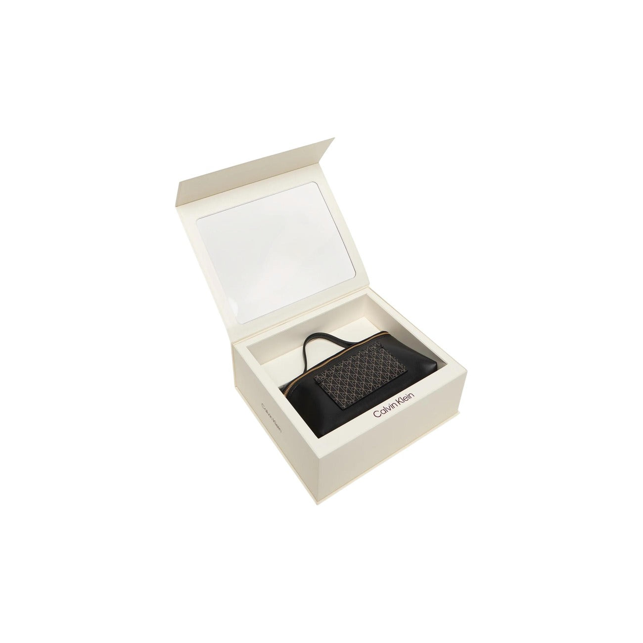 Calvin Klein Borsa Trousse EMBLEM BEAUTY CASE Donna 21x14x6.5 cm LV04F1102G