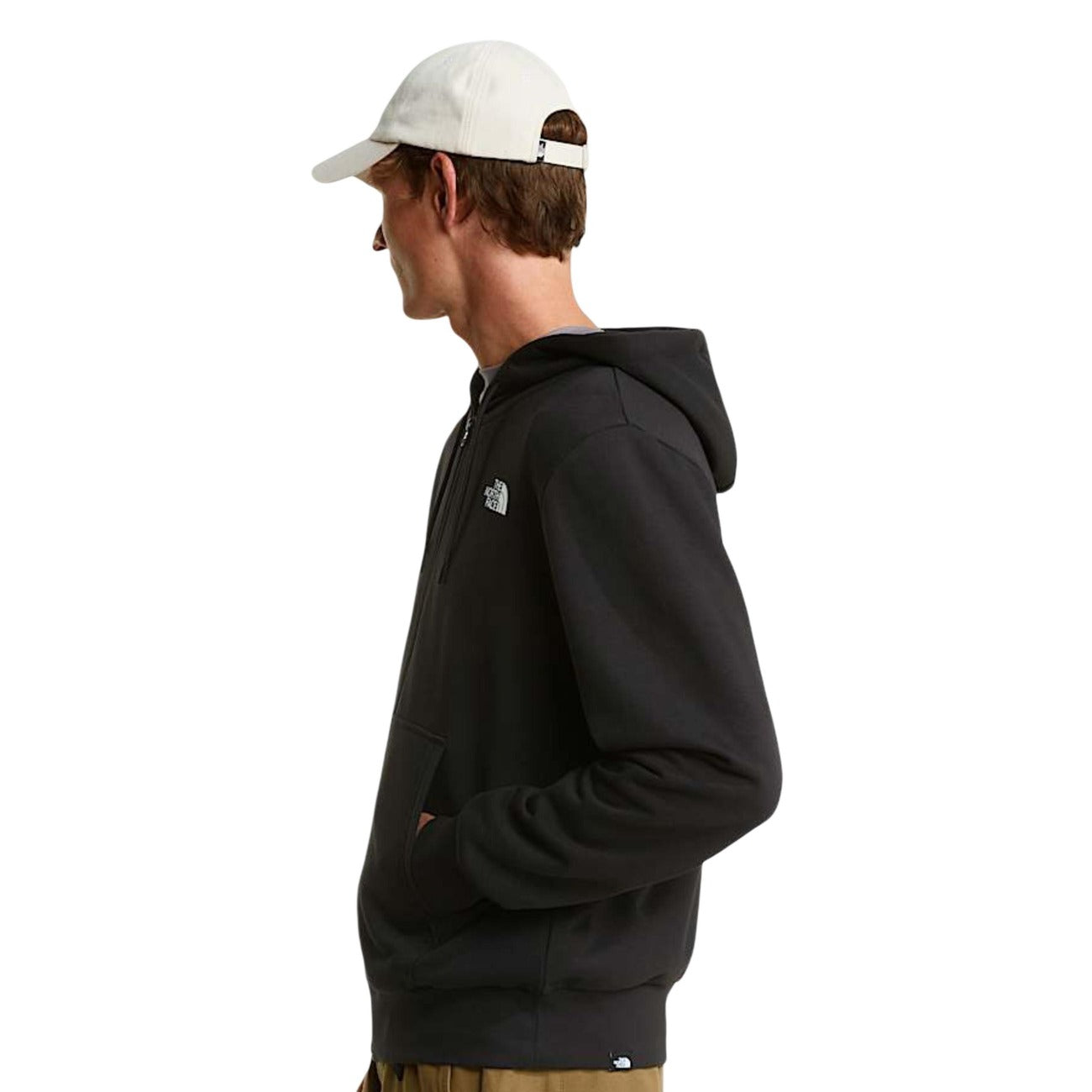 Felpa The North Face Simple Dome Light; 68% cotone, 32% poliestere, French Terry loopback. Cappuccio con coulisse, tasca a marsupio, loghi stampati. Felpa leggera estiva, traspirante e resistente.