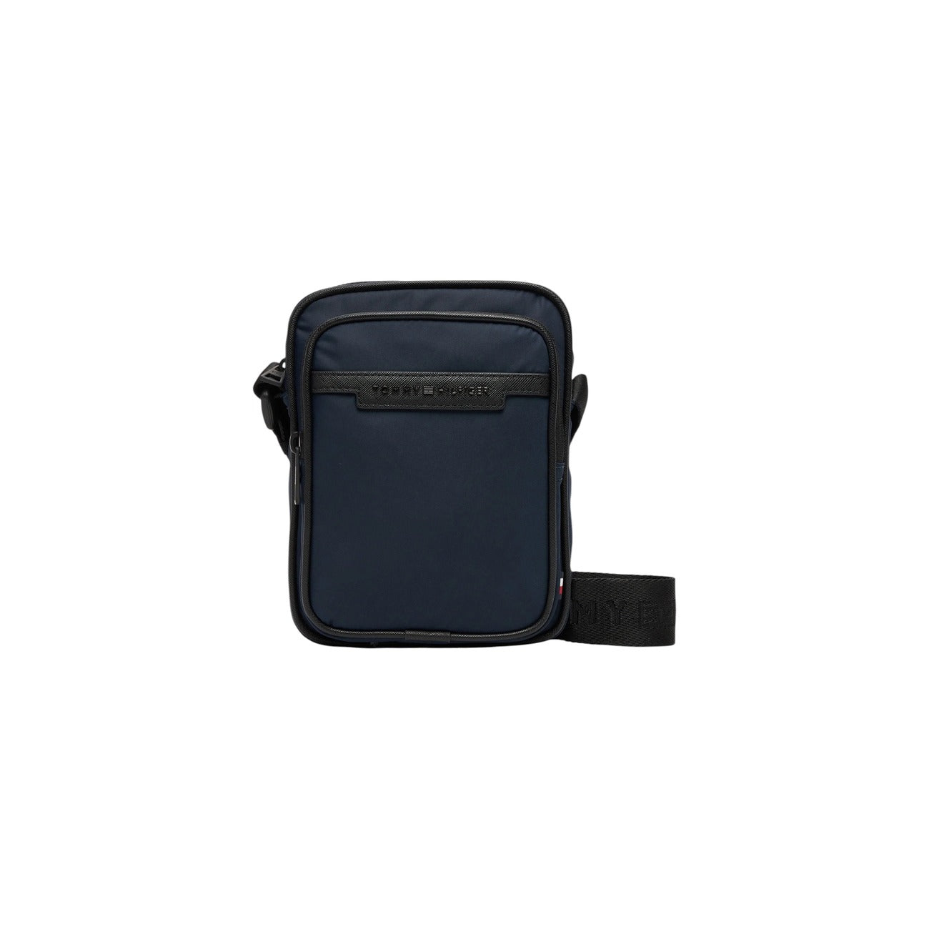 Tommy Hilfiger Borsello Uomo Nero a Tracolla - Borsa Cerniera Tasche 15x20x9cm