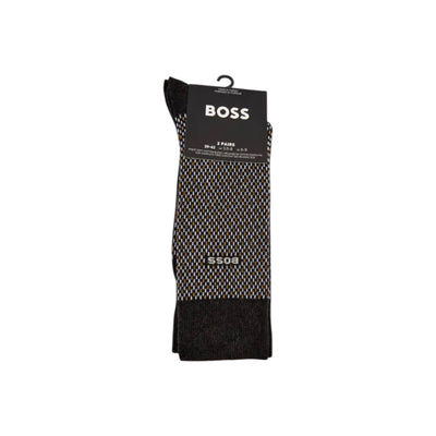 Boss Calze Uomo Blu - Calze Cotone Poliammide Elastan