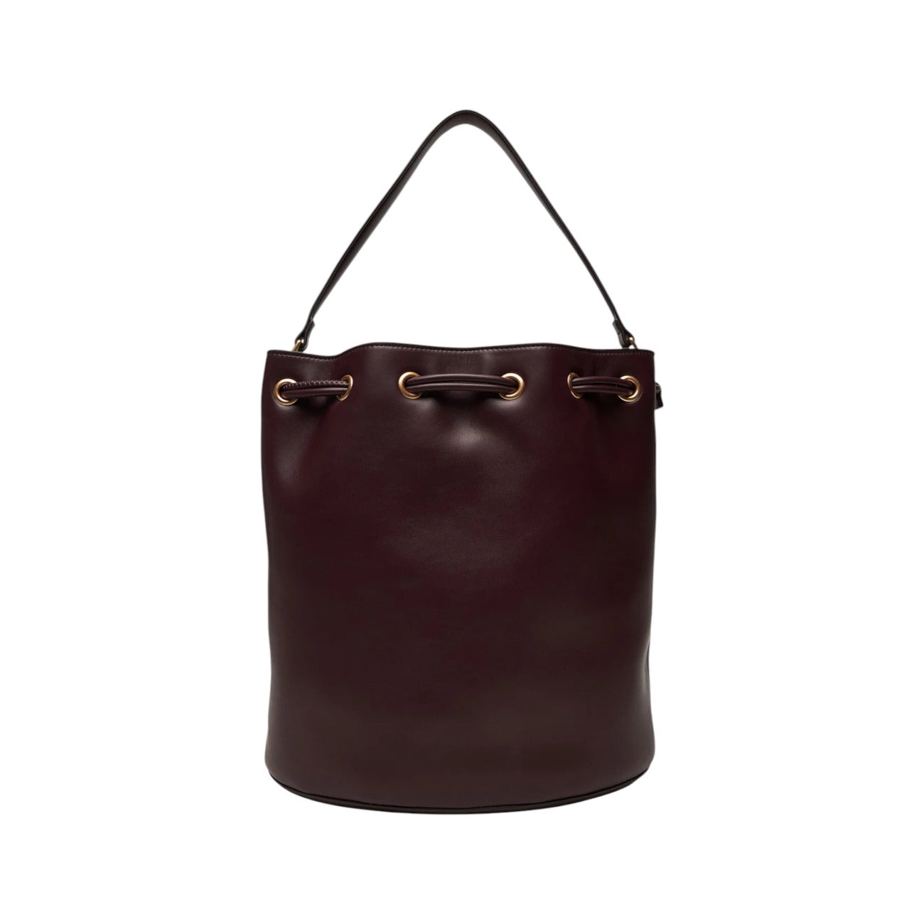 Calvin Klein Borsa Donna Bordeaux a Mano - Borsa con Lacci e Tasca Interna 33x35x12cm