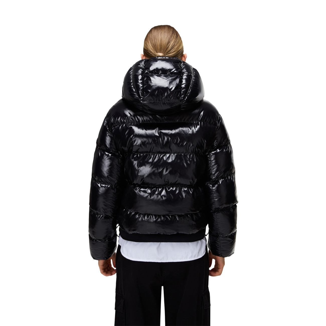 Napapijri Giubbotto Donna Nero con Zip Bottoni Automatici Maniche Lunghe Tasche Anteriori - Giubbotto Poliestere