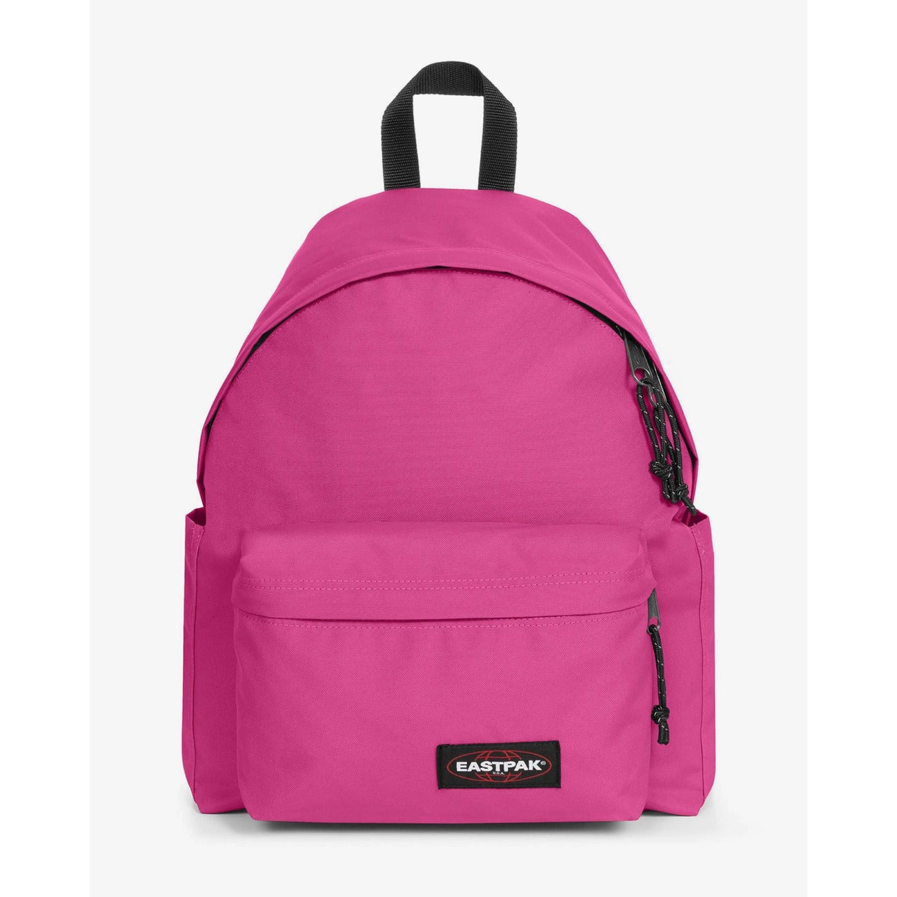 Zaino Eastpak Padded Pak'r Tech fucsia; 40x30x18 cm. 100% nylon idrorepellente, scomparto imbottito laptop 14" e tasca posteriore antifurto. Doppie tasche laterali e spallacci imbottiti regolabili.