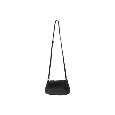 Calvin Klein Borsa Donna Nera a Tracolla con Cerniera - Borsa Poliuretano Tasca Interna 24x12x4cm
