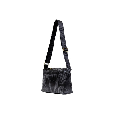 Alviero Martini Prima Classe Women's Shoulder Bag in Black - Iconic Geo Print