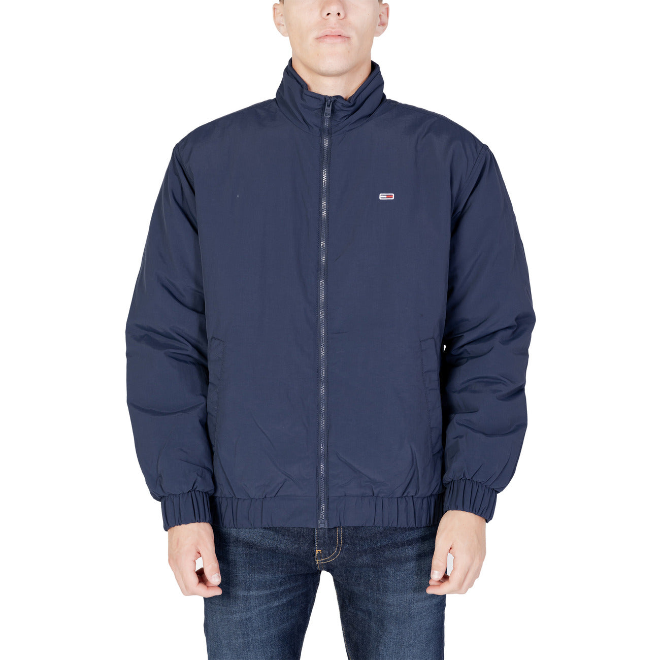 Tommy Hilfiger Jeans Giacca Uomo Blu 100% Nylon DM0DM17238