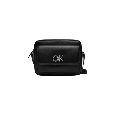 Calvin Klein Women's Gray Zip-Up Bag - Internal and External Pockets