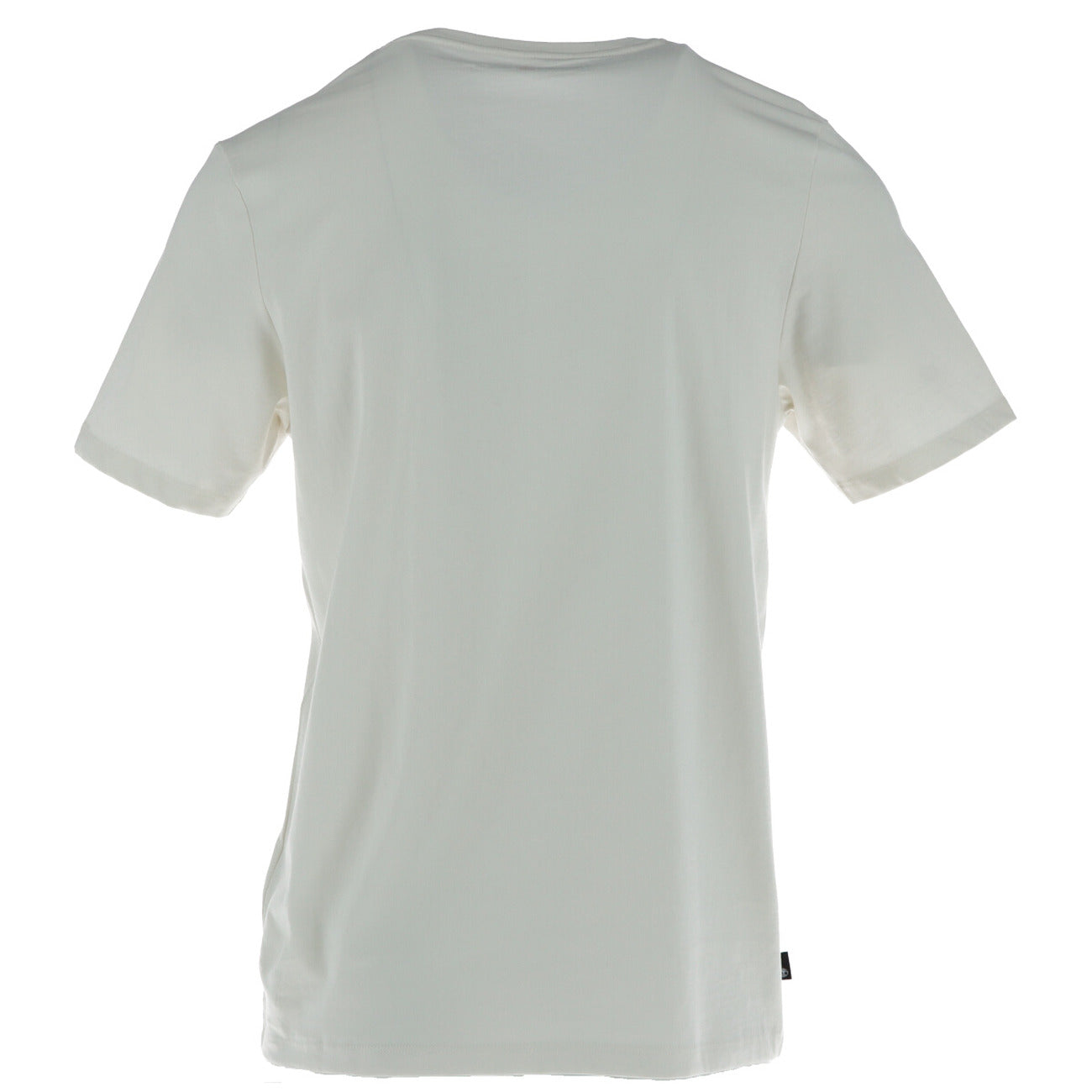 T-shirt uomo Timberland SHORT SLEEVE bianca in cotone a maniche corte primavera estate - vista posteriore
