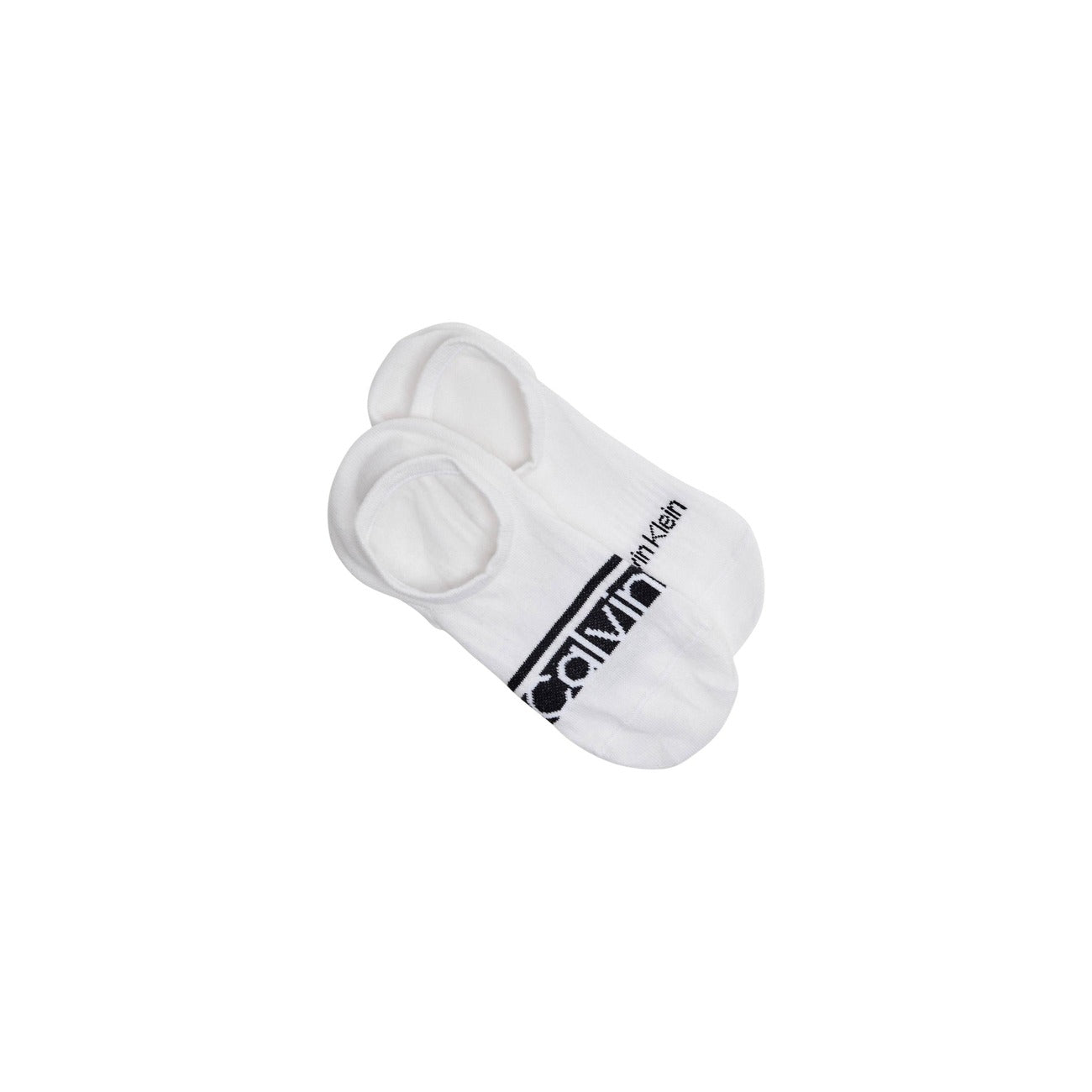 Pack 2 Paia Fantasmini Uomo CK Jeans; Bianco. 74% Cotone, 24% Poliammide, 2% Elastam. Taglio High Cut anti-scivolo, logo a contrasto, traspiranti e resistenti. 