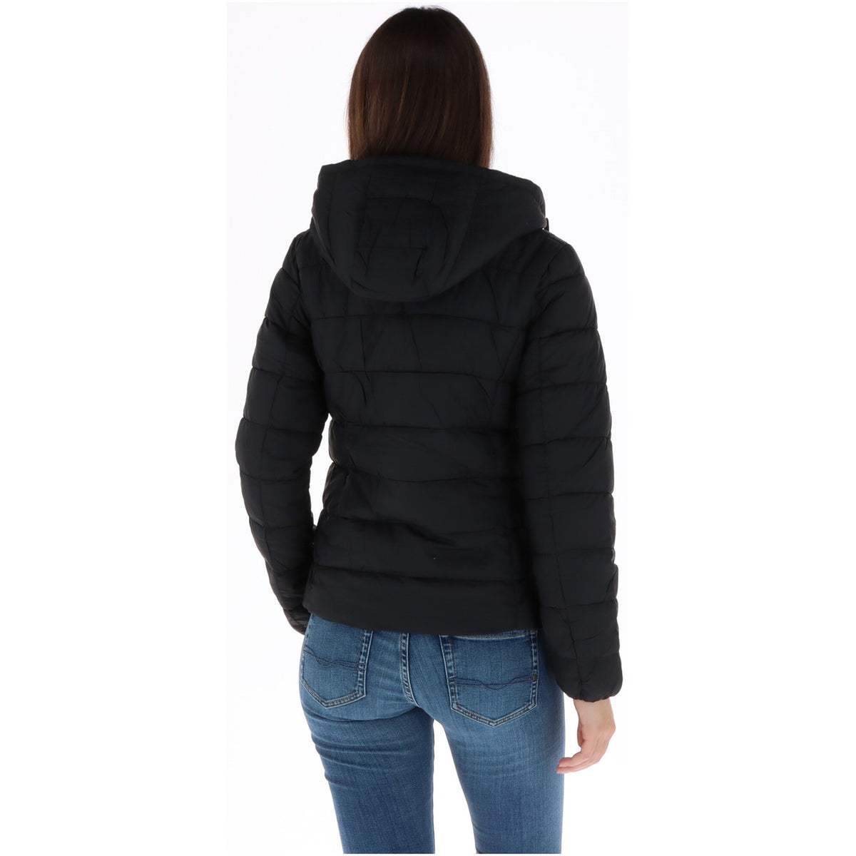 Piumino nero donna Pepe Jeans – Giacca imbottita leggera in materiale riciclato PL4024500.