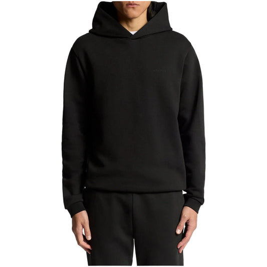 Lyle & Scott Felpa con Cappuccio Uomo Nero Maniche Lunghe Tasche Anteriori Cotone 60% Poliestere 40% Autunno Inverno ML2394V