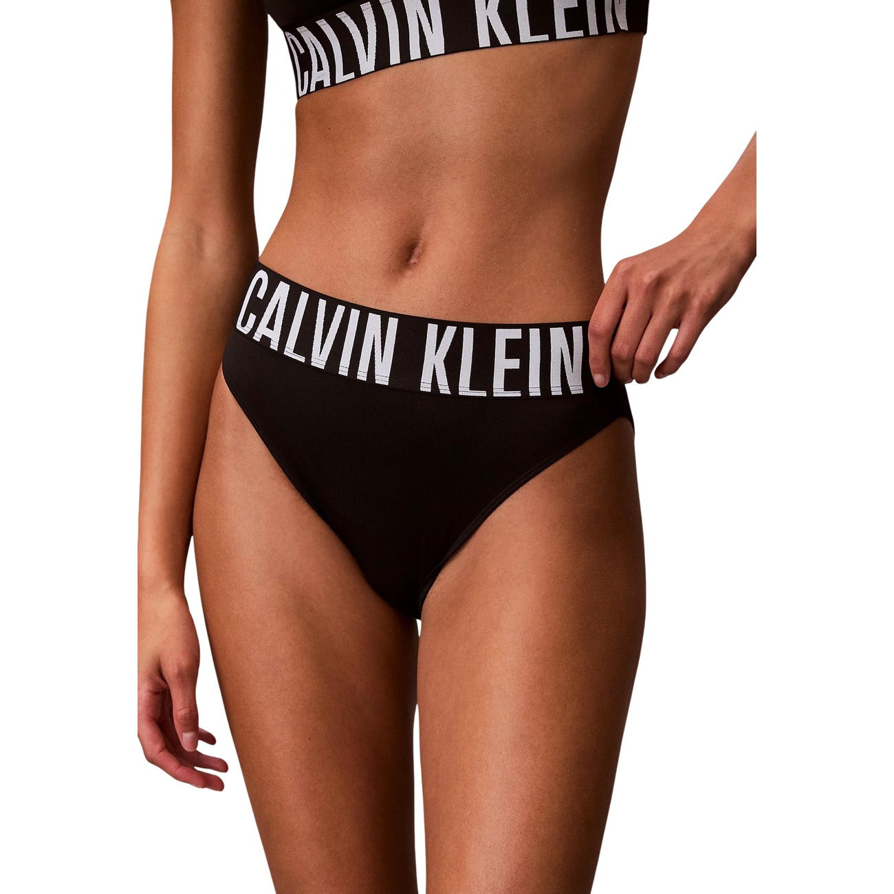 Calvin Klein Jeans Slip Bikini A Vita Alta - CK Essentials Donna HIGH WAIST BIKINI LV00Q62706