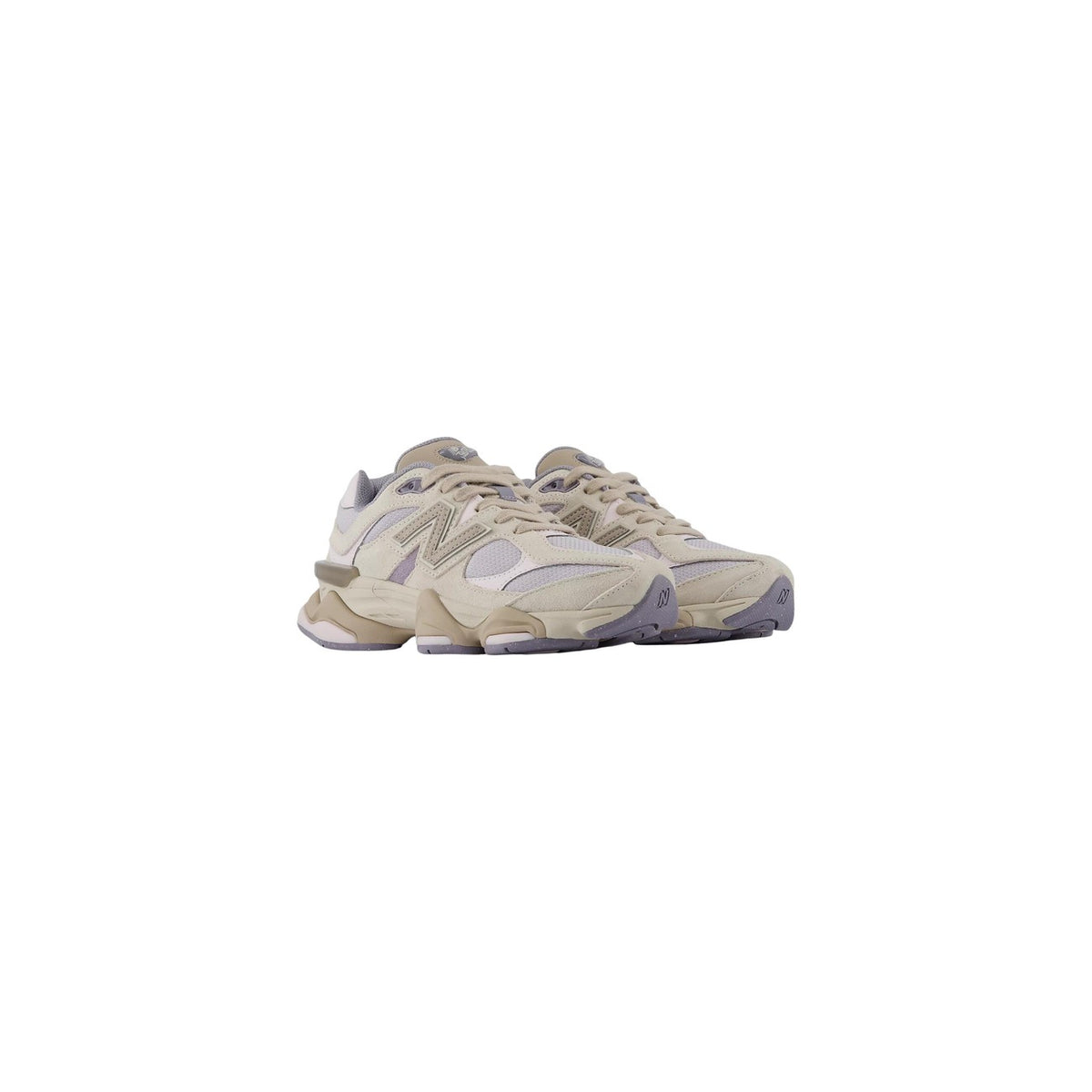 Sneakers New Balance 9060 beige – Scarpe sportive camoscio e mesh unisex U9060152.