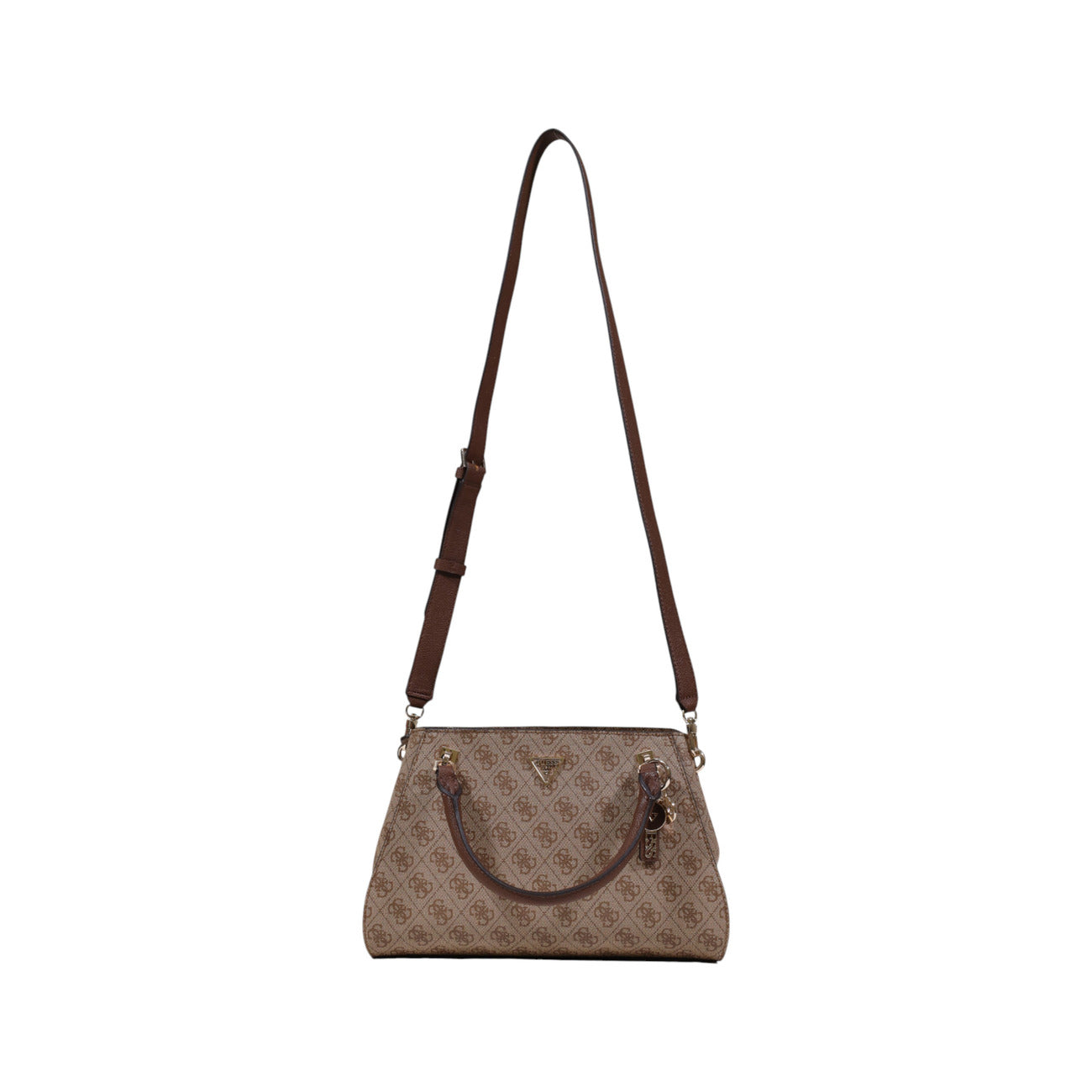 Borsa Guess donna marrone HWBG96 72070 con tasca interna - vista frontale con tracolla