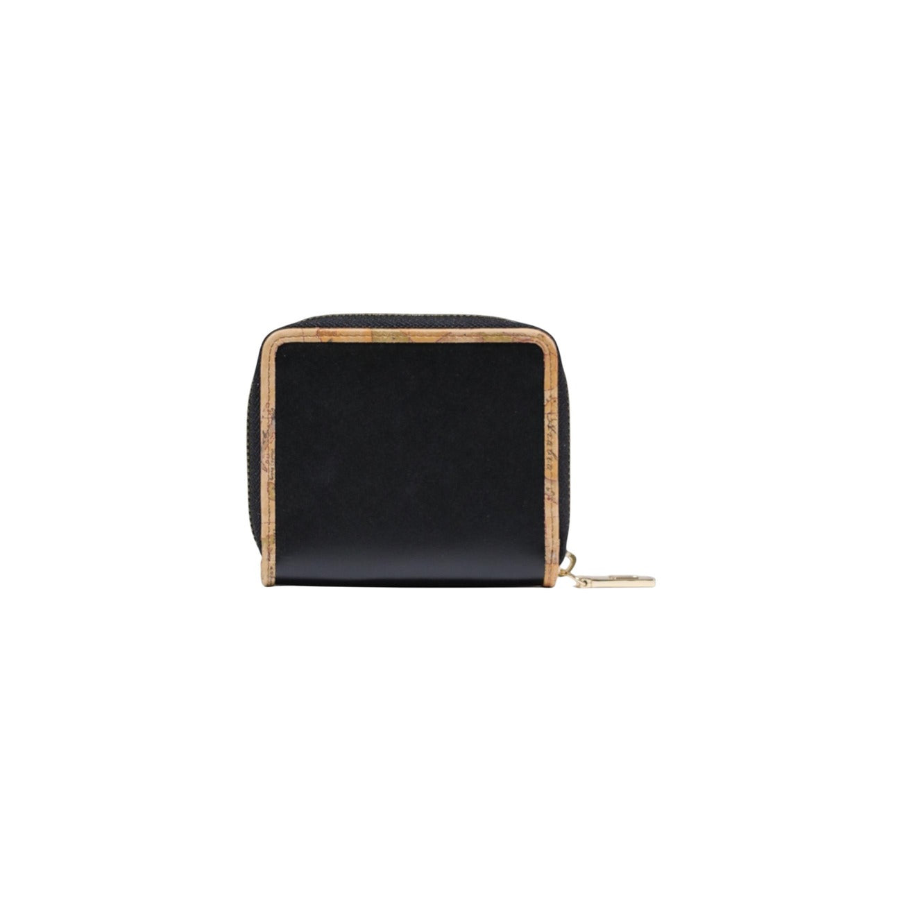 Alviero Martini Prima Classe Portafoglio Donna Nero con Cerniera Tasche Interne - Portafoglio Pelle 13x11x2cm