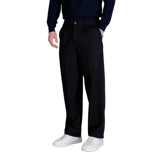 Only & Sons Pantaloni Uomo Neri con Tasche Anteriori in Poliestere 78% Viscosa 20% Elastan 2% Primavera/Estate 22034280