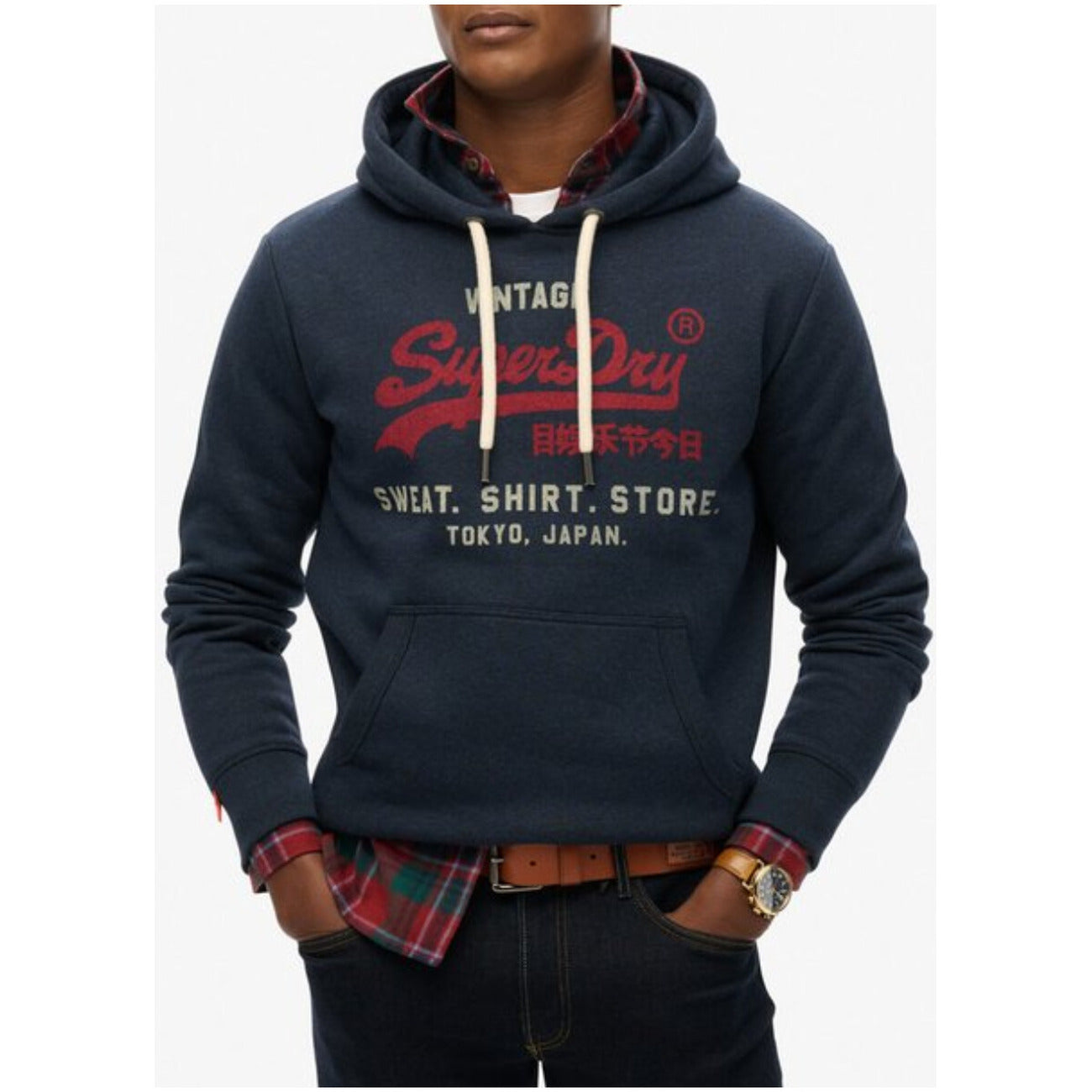 Superdry Felpa con cappuccio Uomo
