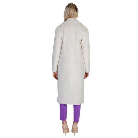 Sol Wears Women Cappotto Donna Beige Autunno Inverno MD287